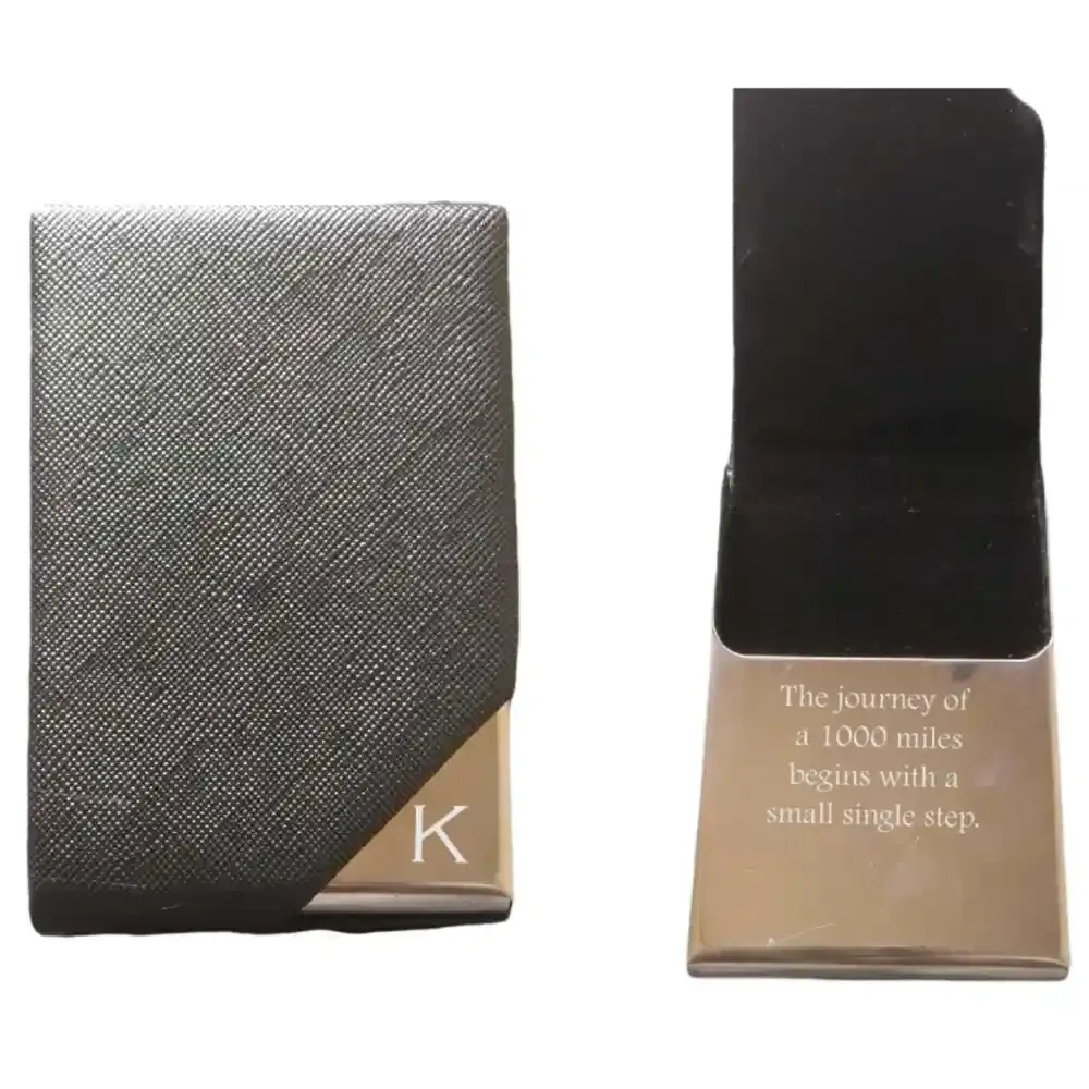 Flap Visiting Card Holder